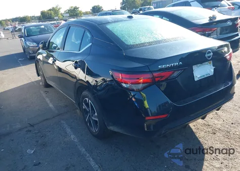 2025 Nissan Sentra Sv from USA, damaged, VIN 3N1AB8CV9SY242494